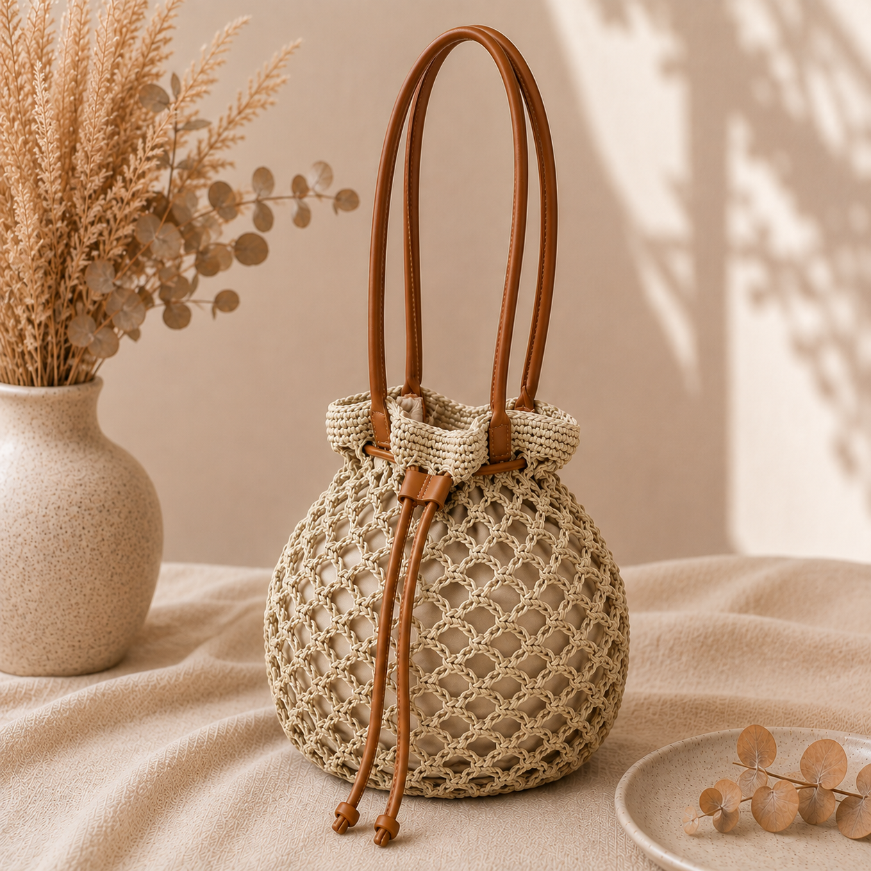 Brisa Ébano — Bolso de fique